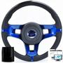 Imagem de Volante Esportivo Corcel E Belina 2 1976 1991 Mustang Super Surf Ford Tampa Acionador Buzina + Cubo