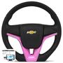 Imagem de Volante Esportivo Corsa Joy Max Premium Astra Vectra 99 Em Diante Sem Air-Bag Camaro + Cubo Tampa Gm