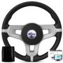 Imagem de Volante Esportivo Escort 1983 2003 Fiesta 1976 2013 Ka 1996 2013 Ecosport 2003 2013 Mustang + Cubo