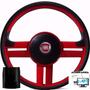 Imagem de Volante Esportivo Fiat 147 Panorama 80-86 Fiorino 77-94 Rallye + Tampa Acionador De Buzina Cubo