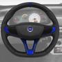 Imagem de Volante Esportivo Fiat Siena 1997 a 2013 Logo Azul + Cubo