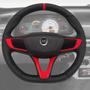 Imagem de Volante Esportivo Fiat Siena 1997 a 2013 Logo Preto + Cubo