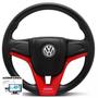 Imagem de Volante Esportivo Gol g2 g3 g4 saveiro parati voyage santana Golf Cruze Volkswagen vw + cubo