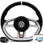 Imagem de Volante Esportivo Gol g2 g3 g4 saveiro parati voyage santana Golf Gti Volkswagen vw + cubo