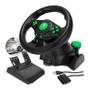 Imagem de Volante Joystick Vibracao Gamer Kp-5815A X box 360 PC Ps 2 Ps 3 - kbc