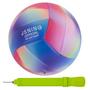 Imagem de Voleibol JSNING Gradient Color Ombre Soft Touch com bomba tamanho 5