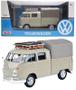 Imagem de Volkswagen Type 2 (T1) Pickup Kombi c/ Rack, Mala e Lona - 1/24 - VW Series - Motormax