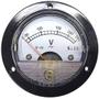 Imagem de Voltímetro Analógico 52mm Redondo Medição Direta 0 até 250v Corrente Alternada
