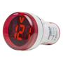 Imagem de Voltimetro Digital Vermelho 22Mm 20 A 500Vca Idr20V-R Metaltex