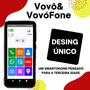 Imagem de Vovô&vovófone 4g 32gb 1gb ram tela grande 5.5 redes sosciais - MULTILASER