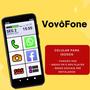 Imagem de Vovôfone smartphone do idoso 4g 32gb botão sos zap - MULTILASER