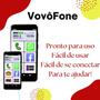 Imagem de Vovôfone smartphone do idoso 4g 32gb botão sos zap - MULTILASER