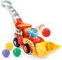 Imagem de VTech Pop-a-Balls Push e Pop Bulldozer Amazon Exclusive,Red