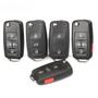 Imagem de VW Polo Golf MK6 Tiguan Touareg 202AD 202H 202Q Chave Remota Dobrável Para Carro Shell Flip Fob 2 3