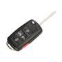 Imagem de VW Polo Golf MK6 Tiguan Touareg 202AD 202H 202Q Chave Remota Dobrável Para Carro Shell Flip Fob 2 3