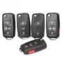 Imagem de VW Polo Golf MK6 Tiguan Touareg 202AD 202H 202Q Chave Remota Dobrável Para Carro Shell Flip Fob 2 3