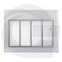 Imagem de Walk in Cooler Gallant Resfriados 4 Portas Vidro sem Piso Painel 220V/3F CWRSP-04