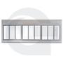 Imagem de Walk in Cooler Gallant Resfriados 9 Portas Vidro com Piso Painel 380V/3F CWRCP-09