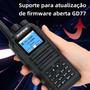 Imagem de Walkie Talkie Baofeng DM-1701 Dual Mode DMR Digital - Analógico - Alcance Nível 12