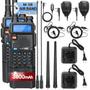 Imagem de Walkie Talkie Baofeng UV-5R/M5R de Longo Alcance - Bateria 3800mAh - AM/FM/Ham