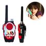 Imagem de Walkie Talkie Brinquedo Infantil Bombeiro