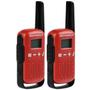 Imagem de Walkie Talkie Ie Motorola T110BR 22 Canais/25 KM - Preto/Vermelho