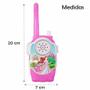 Imagem de Walkie Talkie Infantil Rádio Comunicador Brinquedo Princesas