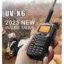 Imagem de Walkie Talkie Quansheng UV-K6 5W - UHF/VHF/FM - com DTMF, Scrambler e NOAA