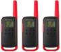 Imagem de Walkie Talkie Radio Ie Recarregavel Motorola Talkabout T210TP 22 Canais 32KM (3 Unidades)