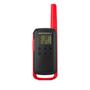 Imagem de Walkie Talkie Talk Motorola T-210 20MIL-32KM Carregador USB / Bivolt - Preto e Vermelho