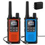 Imagem de Walkie Talkies DURLK Long Range (2 Unidades) com Rádio NOAA Weather