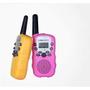 Imagem de Walkie Talkies Wokex Small Yellow para crianças de 7 a 14 anos, 2 unidades