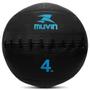 Imagem de Wall Ball 4kg Muvin para Treino Funcional com Alta Durabilidade, Resistência e Costuras Reforçadas