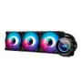Imagem de Water Cooler Aigo Darkflash Twister DX360 V2, ARGB, 360mm, Preto, DX360V2BK