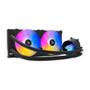 Imagem de Water Cooler Duplo 240mm Led Rgb Cpu Intel Lga1700 Amd Am5