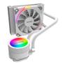 Imagem de Water Cooler Pcyes Sangue Frio 3 Ghost Para Cpu Tdp 200W 120mm Cor  Branco Com Iluminação ARgb