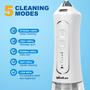 Imagem de Water Flosser WELLLEO WellLeo 300ml sem fio recarregável