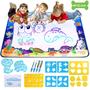 Imagem de Water Magic Mat Adsoner Aqua Drawing com 4 canetas mágicas de 40 x 32 polegadas