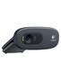 Imagem de Web Cam Logitech C270 Hd 720P 3 Megapixels Com Microfone Cor Chumbo E Preto