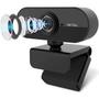 Imagem de Webcam 1080p Hd Usb Foco Automático Com Microfone - Lehmox