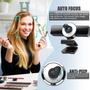 Imagem de Webcam 4K Full HD com Microfone USB - Para PC, Mac, YouTube e Skype