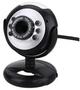 Imagem de WebCam Camera HD para PC USB 2.0 MICROFONE VISÃO NOTURA com LED 360 Ajustável LEY-53