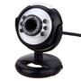 Imagem de Webcam Com Microfone Para Lives Camera Hd Led 360 Graus
