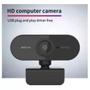 Imagem de Webcam Full Hd 1080p câmera para notebook, computador, youtube, 1080p, hd, videoconferência, trabalho e jogos - lehmox