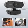 Imagem de Webcam Full Hd 1080p Com Microfone Embutido Visão 360º Câmera Live