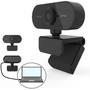 Imagem de Webcam Full Hd 1080p Com Microfone Integrado Usb Não Precisa Instalação - Camera Digital