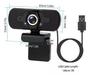 Imagem de Webcam Full Hd 1080p Com Microfone, Webcams Usb Windows Nova