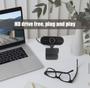 Imagem de Webcam Full Hd 1080P Usb Mini Com Microfone Câmera Computado