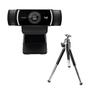 Imagem de Webcam Full HD Logitech C922 Pro Stream com Microfone Embutido, 1080p e Tripé Incluso, Compatível Logitech Capture - 960-001087
