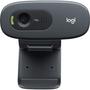 Imagem de Webcam Gamer C270 HD 720p Com Microfone Plug-and-play 3 MP Original - Logitech